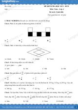 Đề kiểm tra học kì 2 Toán 4 Cánh diều - Đề số 8